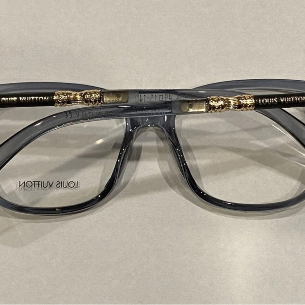 2184 Gray 49/15/140 Eyeglass Frame/ Frame only - Picture 3 of 5